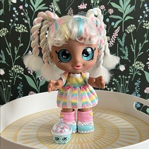 Kindi Kids full size Snack Time Friends Marsha Mello Doll. Collectible. Retired.